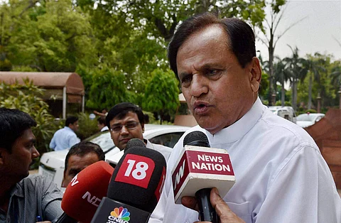 Terrorists arrested in Bhopal have links with BJP: Ahmed Patel