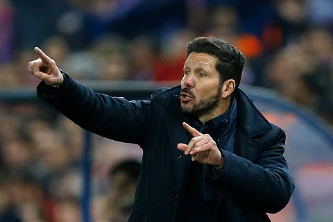 Atletico Madrid coach Diego Simeone (File | AP)