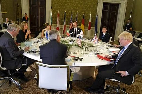 G-7 ministers appeal to Russia on Syria but reject sanctions