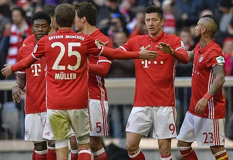 Bayern Munich players | AFP