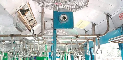 A CCTV camera installed in Madras Moore Market Complex-Avadi train | Express