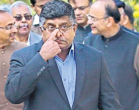 Law Minister Ravi Shankar Prasad