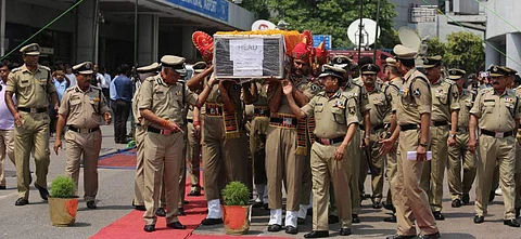 A wreath-laying ceremony was organised in Poonch in their honour which was attended by top-ranking security officials. | (Shekhar Yadav | EPS)