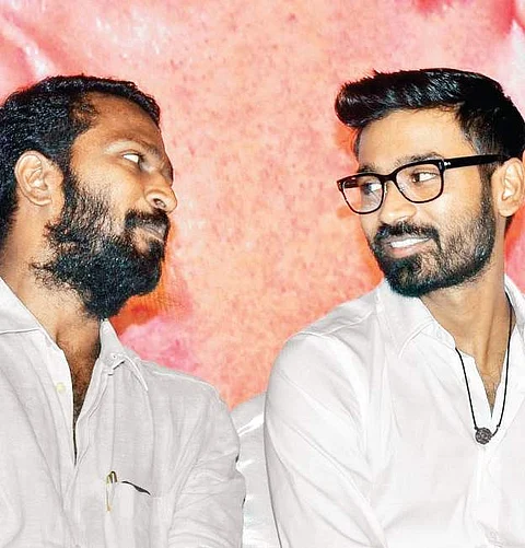 Vetrimaaran and Dhanush.