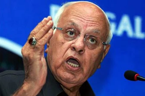 Former Jammu and Kashmir CM Farooq Abdullah. (File | PTI)