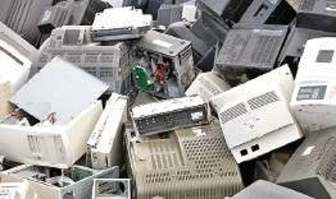 E-waste comprises computer and other electronic devices
