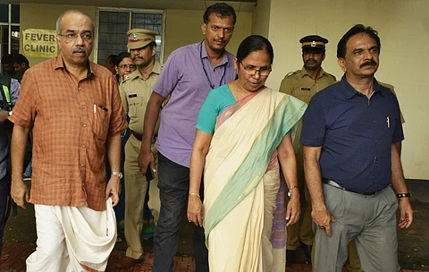 Women and Child Development Minister K K Shailaja (File | EPS)