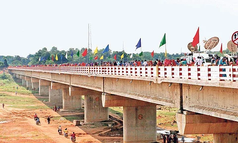 The newly-inaugurated Mahatma Gandhi Setu at Balianta | Irfana