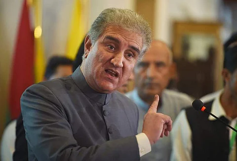 Pakistan Foreign Minister Shah Mahmood Qureshi. (Photo | AFP)