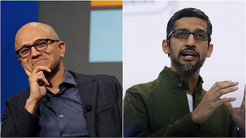 Sunder Pichai, Satya Nadella attend White House summit for Tech leaders