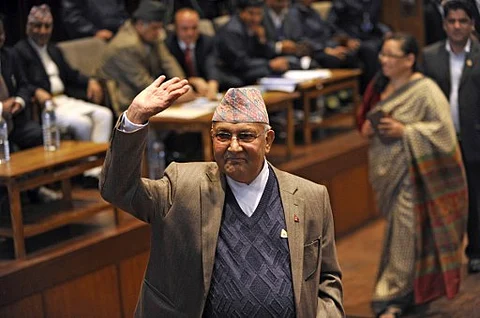 Nepal PM Khadga Prasad Sharma Oli. | File PTI