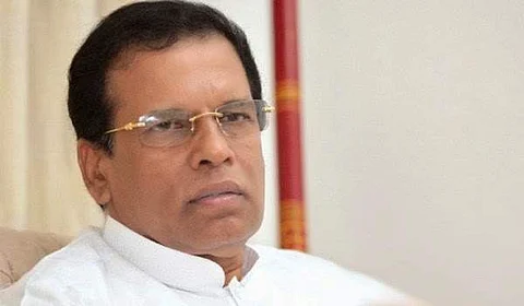 Sri Lanka President Maithripala Sirisena (File)