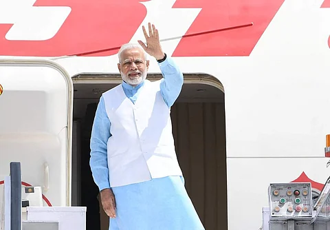 PM Narendra Modi departs on a 3-nation tour to Rwanda, Uganda & South Africa from 23-27 July. (Photo: Twitter/MEAIndia)