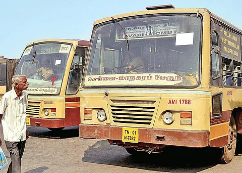 Image for representational purpose for MTC buses. (EPS file photo)