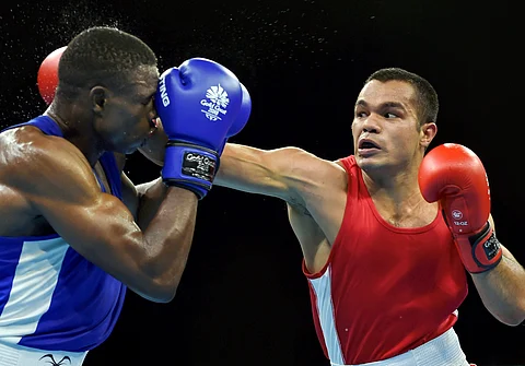 Vikas Krishan (Right) (Photo | File/PTI)