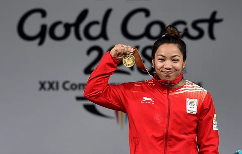 Star Indian weightlifter Mirabai Chanu. (Photo | File)