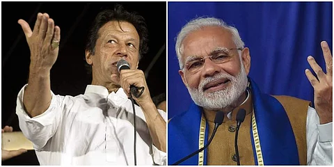 Pakistan PM Imran Khan and Indian PM Narendra Modi. (Photo | Agencies)