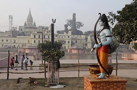 Ayodhya Ram Temple site (File photo | EPS)