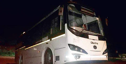 Trial run of electric bus begins in Bhybaneswar