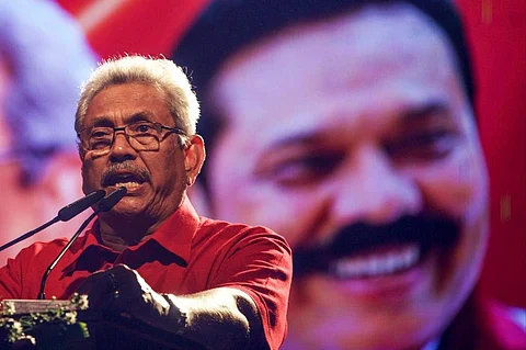 Sri Lanka President Gotabaya Rajapaksa. (Photo |AFP)