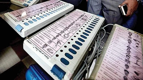 Image of EVMs used for representational purpose. (File | PTI)