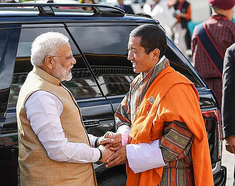 Bhutan PM wishes Modi for launching world's largest COVID-19 vaccination drive