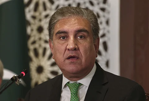 Pakistan Foreign Minister Shah Mahmood Qureshi ( Photo | AP )