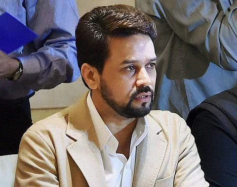 Minister of State for Finance Anurag Singh Thakur (File | PTI)