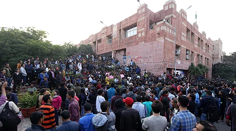 JNU protests over fee hike (File | EPS)