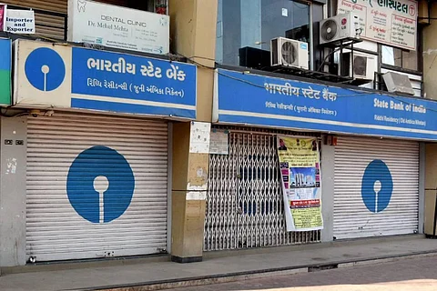 Representational picture of a State Bank of India branch (File Photo | PTI)