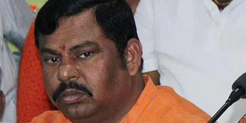 Goshamahal MLA Raja Singh