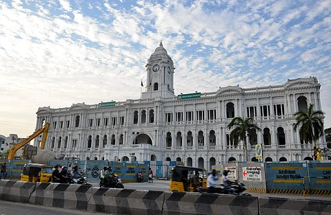 File photo of Chennai Corporation building | EPS