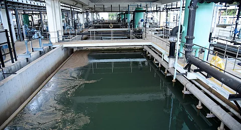 A view of BWSSB sewage plant. (Photo | Nagaraja Gadekal, EPS)