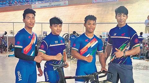 India’s core group of cyclists hail from Manipur or Andaman and Nicpobar Islands