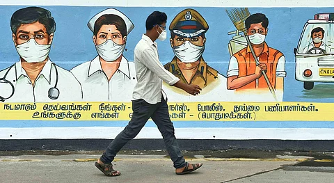 India on June 12 has 2,97,535 confirmed cases of whom 1,41,842 are active cases. (Photo | Ashwin Prasath, EPS)EPS)