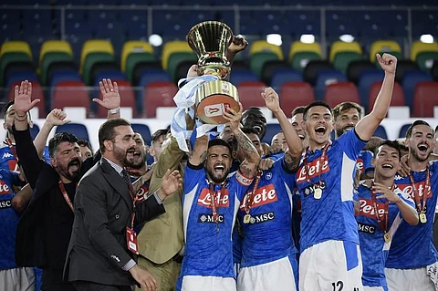 Napoli beat Juventus on penalties to win sixth Italian Cup