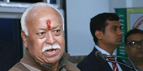 RSS chief Mohan Bhagwat (Photo | PTI)