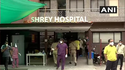 Ahmedabad Hospital fire: Brave attendant saves three elderly patients