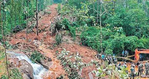 Family was advised to shift to church before landslide struck