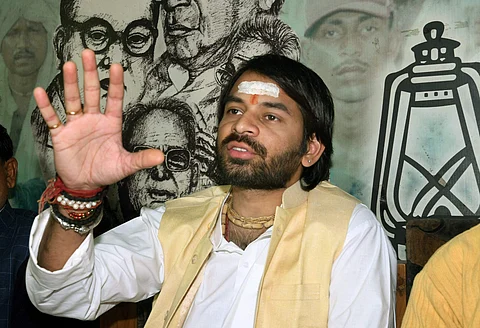 Tej Pratap announces 'Nyay Yatra' from Feb 27 for Lalu Prasad's release