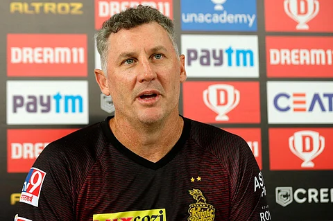 Kolkata Knight Riders chief mentor David Hussey (Photo| IPL website)