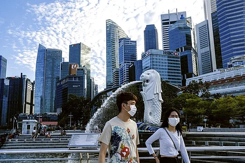 Prime Minister Lee Hsien Loong ruled out a complete lockdown, even as Singapore reported 3,590 infections (File Photo | AP)