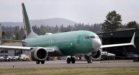 Boeing 737 MAX image used for representation