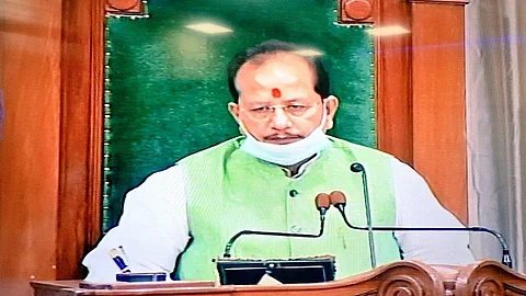 Speaker of Bihar Legislative Assembly Vijay Kumar Sinha. (File Photo)
