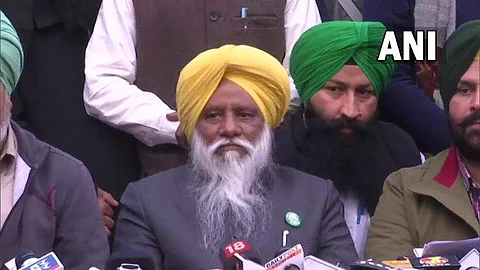 Farmer leader Balbir Singh Rajewal. (Photo | ANI)