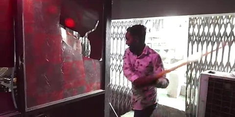 On Valentine's Day, saffron brigades went on a rampage in BJP-ruled Madhya Pradesh