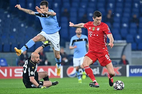 Bayern Munich plot quarter-final course by routing Lazio