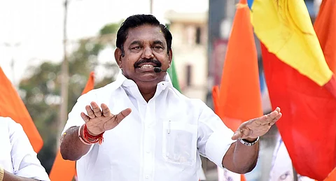AIADMK general secretary Edappadi K Palaniswamy