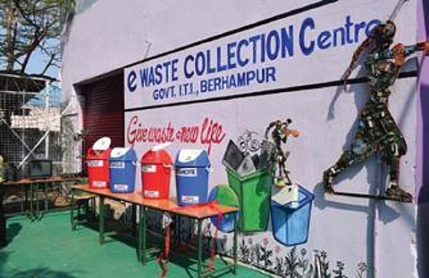 ITI eyes Guinness entry with 29-feet-high high e-waste sculpture of robot