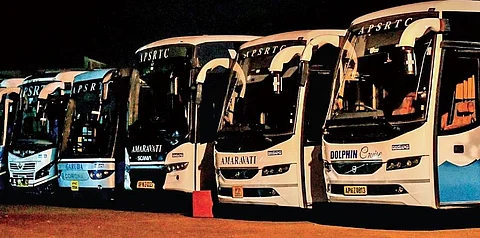 The State government has approved the proposals submitted by the APSRTC. (Representational image | Prasant Madugual, Express)